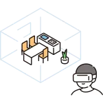 Virtual Preview Vr Head SVG Icon